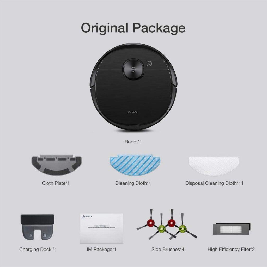 Ecovacs Deebot T8 AIVI package