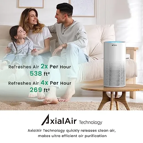 Afloia Air Purifiers for Home Large Room Up to 1076 Ft², Smart WiFi& Bluetooth 3-Stage Filter Air Purifiers for Bedroom 22