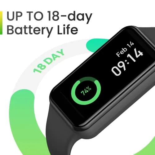 Amazfit Band 7 Fitness & Health Tracker for Women Men, 18-Day Battery Life, ALEXA Built-in, 1.47”AMOLED Display, Heart Rate