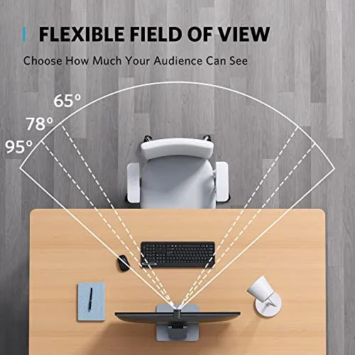 Anker PowerConf C200 2K Webcam for PC, Webcam for Laptop, Computer Camera, with AI-Noise Canceling Microphones, Stereo Mics,