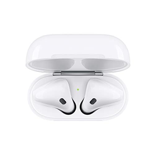 Apple AirPods (2nd Generation) Wireless Ear Buds, Bluetooth Headphones with Lightning Charging Case Included, Over 24 Hours