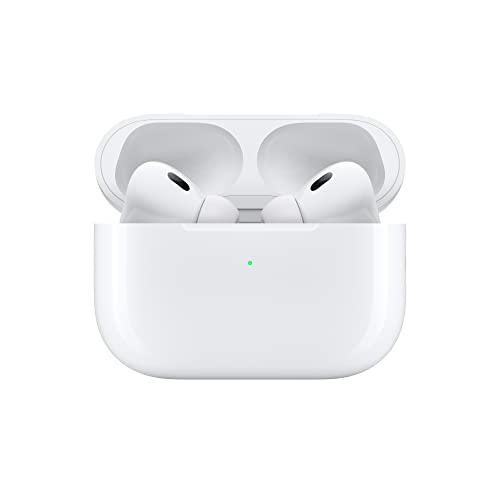 Apple AirPods Pro (2nd Generation) Wireless Ear Buds with USB-C Charging, Up to 2X More Active Noise Cancelling Bluetooth