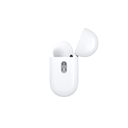 Apple AirPods Pro (2nd Generation) Wireless Ear Buds with USB-C Charging, Up to 2X More Active Noise Cancelling Bluetooth