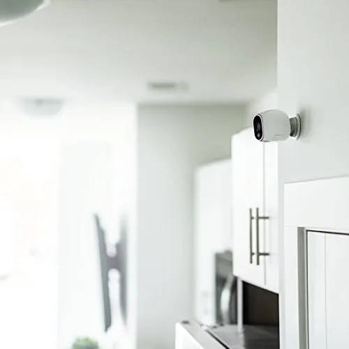 Arlo - Wireless Home Security | Night vision, Indoor/Outdoor, HD Video, Wall Mount | Includes Cloud Storage & Required Base