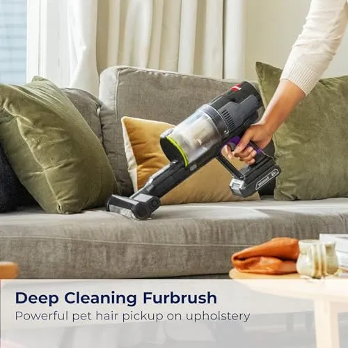 BISSELL CleanView XR Pet 300w Lightweight Cordless Vacuum w/ Removable Battery, 40-min runtime, Deep-Cleaning Furbrush &