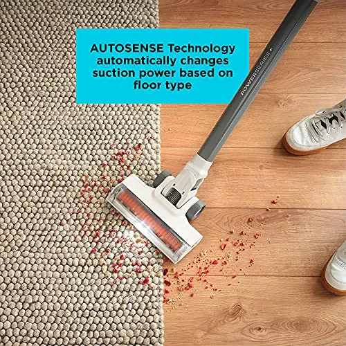 BLACK+DECKER POWERSERIES+ 20V MAX Cordless Vacuum, LED Floor Lights, Autosense Technology, For Multi-Surfaces (BHFEA520J),
