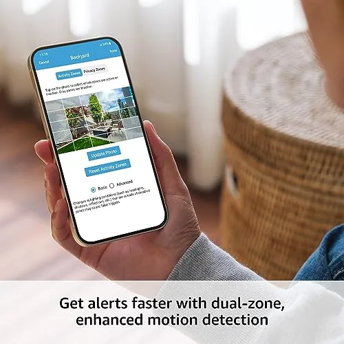 Blink All-new Blink Outdoor 4 (4th Gen) – Wire-free smart security camera, two-year battery life, two-way audio, HD live