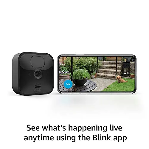Blink Outdoor (3rd Gen) - wireless, weather-resistant HD security camera, two-year battery life, motion detection, set up in