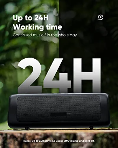BolaButty Bluetooth Speaker with HD Sound, Portable Wireless, IPX5 Waterproof, Up to 24H Playtime, TWS Pairing, BT5.3, for