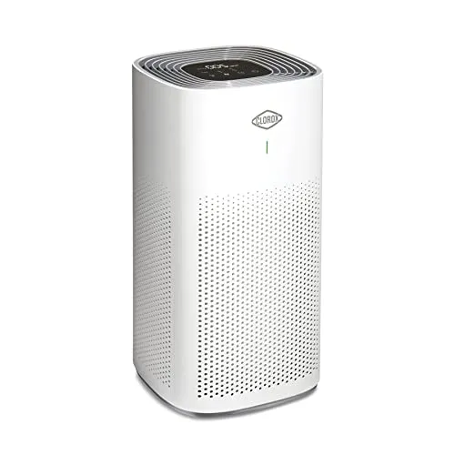 Clorox Air Purifiers for Home, True HEPA Filter, Large Rooms up to 1,500 Sq Ft, Removes 99.9% of Mold, Viruses, Wildfire