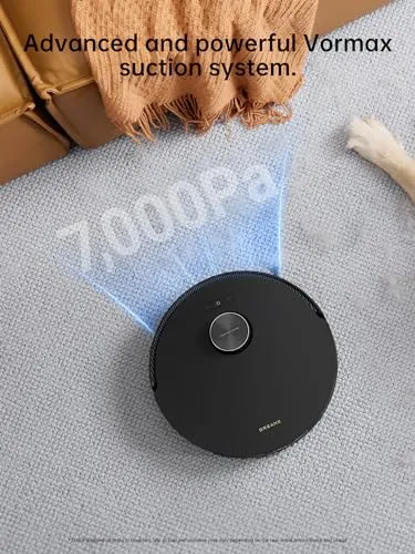 dreame L20 Ultra Robot Vacuum and Mop with Mop-Extend, Auto Mop Removal & Raising, Washing and Drying, 7000Pa Suction,