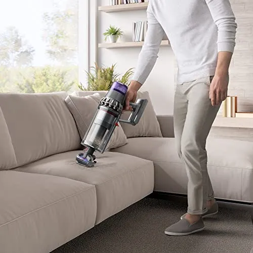 Dyson Outsize Cordless Vacuum Cleaner, Nickel/Red, Extra Large vacuum cleaner - alternate view