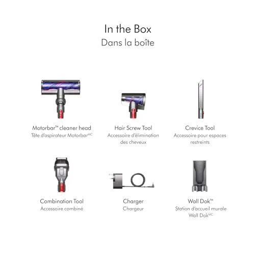 Dyson V11 Cordless Stick Vacuum, Large, Nickel/Blue vacuum cleaner - alternate view