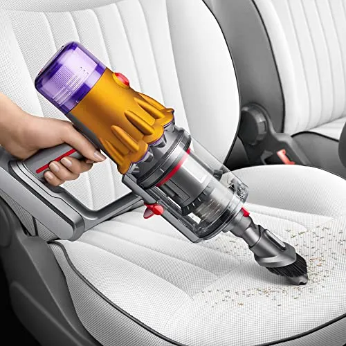 Dyson V12 Detect Slim Cordless Vacuum Cleaner,Yellow/Iron vacuum cleaner - alternate view