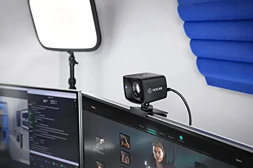 Elgato Facecam - 1080p60 True Full HD Webcam for Live Streaming, Gaming, Video Calls, Sony Sensor, Advanced Light