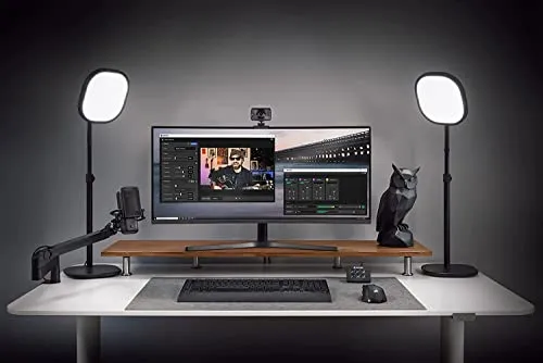 Elgato Facecam - 1080p60 True Full HD Webcam for Live Streaming, Gaming, Video Calls, Sony Sensor, Advanced Light