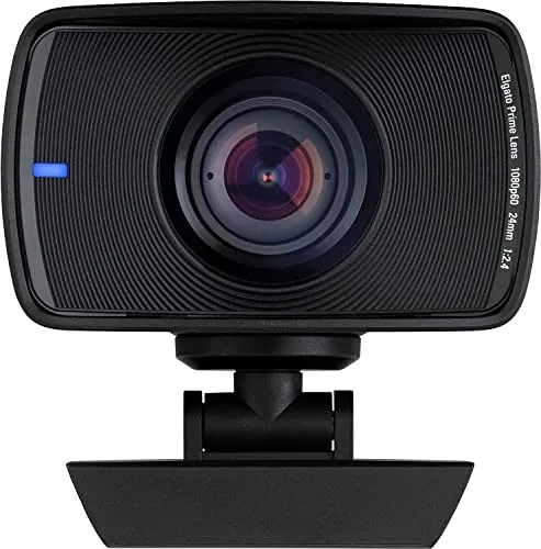 Elgato Facecam - 1080p60 True Full HD Webcam for Live Streaming, Gaming, Video Calls, Sony Sensor, Advanced Light