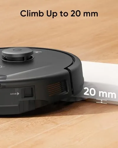 eufy Clean L60 Robot Vacuum, Ultra Strong 5,000 Pa Suction, iPath Laser Navigation, for Deep Floor Cleaning, Ideal for Hair,
