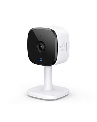 eufy Security Indoor Cam C120, Plug-in Security Camera 3 MP - 2K with Wi-Fi, IP Camera, Voice Assistant Compatibility, Night