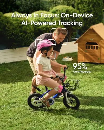eufy Security SoloCam S340, Solar Security Camera, Wireless Outdoor Camera, 360° Pan & Tilt Surveillance, No Blind Spots,