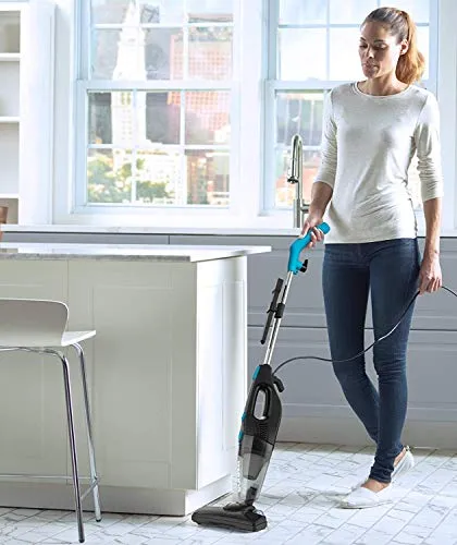 Eureka Home Lightweight Stick Vacuum Cleaner, Powerful Suction Corded Multi-Surfaces, 3-in-1 Handheld Vac, Blaze Blue vacuum