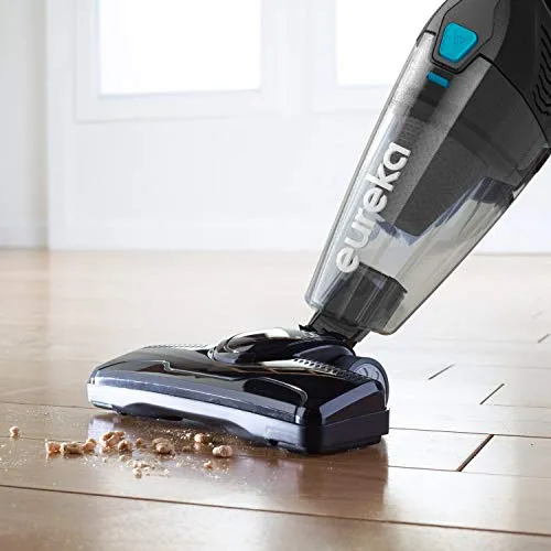 Eureka Home Lightweight Stick Vacuum Cleaner, Powerful Suction Corded Multi-Surfaces, 3-in-1 Handheld Vac, Blaze Blue vacuum