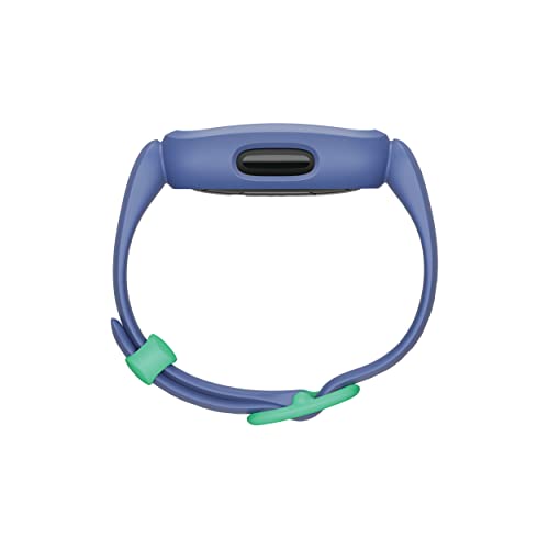 Fitbit Ace 3 Activity-Tracker for Kids 6+, Blue Astro Green, One Size - in use