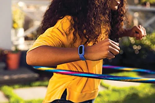 Fitbit Ace 3 Activity-Tracker for Kids 6+, Blue Astro Green, One Size - alternate view