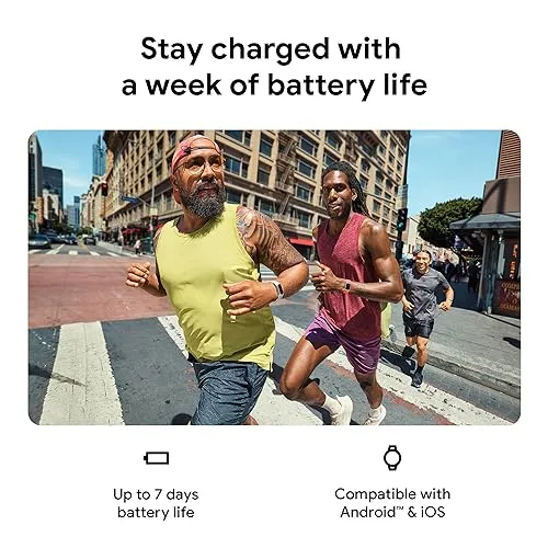 Fitbit Charge 6 Fitness Tracker with Google apps, Heart Rate on Exercise Equipment, 6-Months Premium Membership Included,