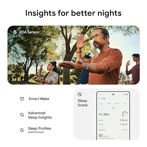Fitbit Charge 6 Fitness Tracker with Google apps, Heart Rate on Exercise Equipment, 6-Months Premium Membership Included,