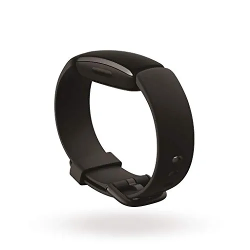 Fitbit Inspire 2 Health & Fitness Tracker with a Free 1-Year Fitbit Premium Trial, 24/7 Heart Rate, Black/Black, One Size (S