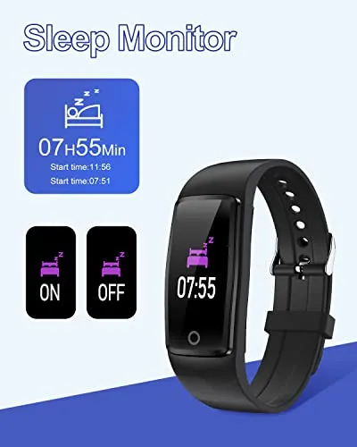 GRV Fitness Tracker Non Bluetooth Fitness Watch No App No Phone Required Waterproof Pedometer Watch with Steps Calories