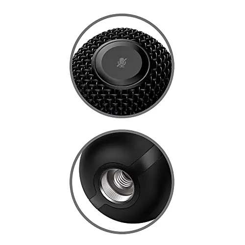 HyperX SoloCast – USB Condenser Gaming Microphone, for PC, PS4, PS5 and Mac, Tap-to-Mute Sensor, Cardioid Polar Pattern,