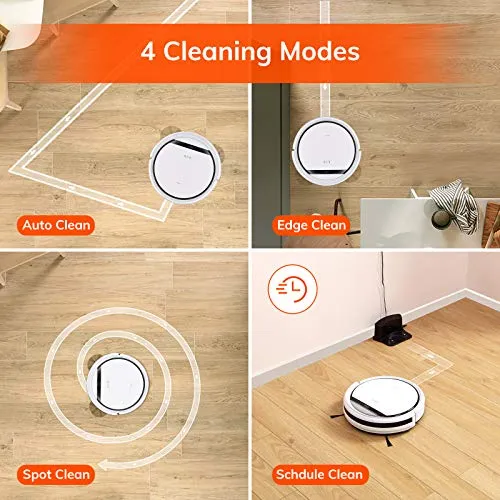 ILIFE V3s Pro Robot Vacuum Cleaner, Tangle-free Suction , Slim, Automatic Self-Charging Robotic Vacuum Cleaner, Daily