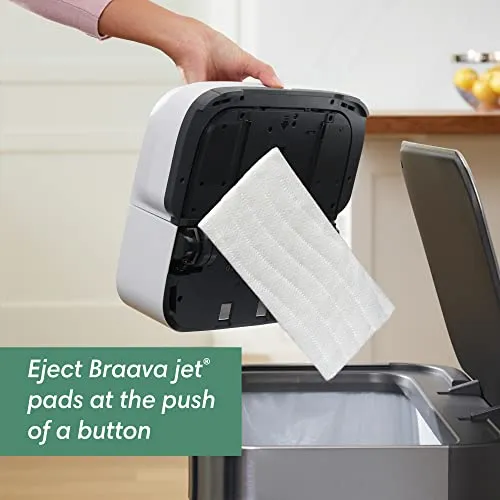 iRobot Braava Jet M6 (6110) Ultimate Robot Mop- Wi-Fi Connected, Precision Jet Spray, Smart Mapping, Works with Alexa, Ideal