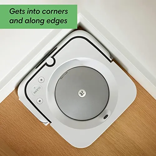 iRobot Braava Jet M6 (6110) Ultimate Robot Mop- Wi-Fi Connected, Precision Jet Spray, Smart Mapping, Works with Alexa, Ideal