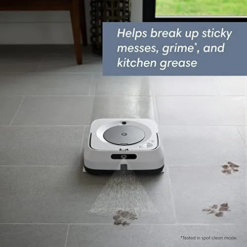 iRobot Braava Jet M6 (6110) Ultimate Robot Mop- Wi-Fi Connected, Precision Jet Spray, Smart Mapping, Works with Alexa, Ideal