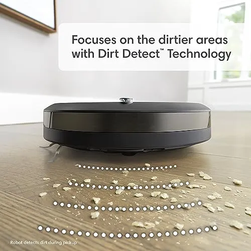 iRobot Roomba Combo i5+ Self-Emptying Robot Vacuum and Mop, Clean by Room with Smart Mapping, Empties Itself for Up to 60