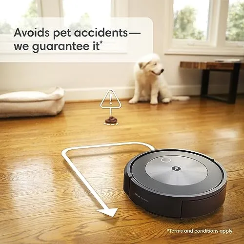 iRobot Roomba Combo j5 Robot - 2-in-1 Vacuum with Optional Mopping, Identifies & Avoids Obstacles Like Pet Waste & Cords,