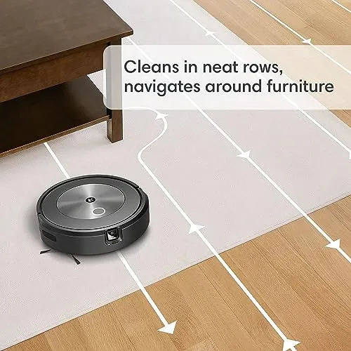 iRobot Roomba Combo j5+ Self-Emptying Robot Vacuum & Mop – Identifies and Avoids Obstacles Like Pet Waste & Cords, Empties