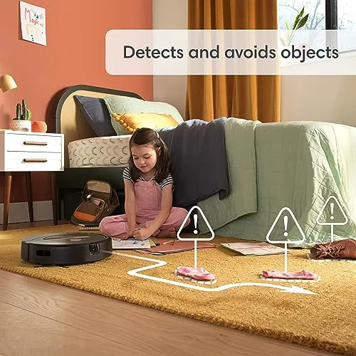 iRobot Roomba Combo j9+ Self-Emptying & Auto-Fill Robot Vacuum & Mop – Multi-Functional Base Refills Bin and Empties Itself,