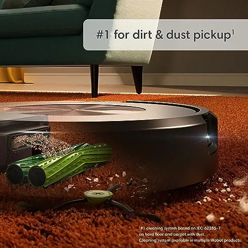 iRobot Roomba Combo j9+ Self-Emptying & Auto-Fill Robot Vacuum & Mop – Multi-Functional Base Refills Bin and Empties Itself,