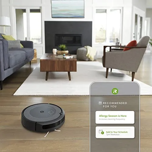 iRobot Roomba i3+ EVO (3550) Self-Emptying Robot Vacuum – Now Clean by Room with Smart Mapping, Empties Itself for Up to 60