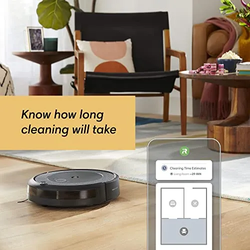 iRobot Roomba i3+ EVO (3550) Self-Emptying Robot Vacuum – Now Clean by Room with Smart Mapping, Empties Itself for Up to 60