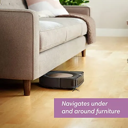 iRobot Roomba s9+ Self Emptying Robot Vacuum - Empties Itself for 60 Days, Detects & Cleans Around Objects in Your Home,