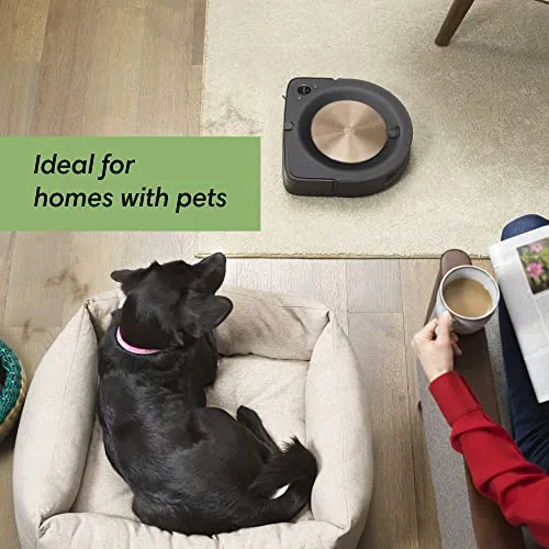 iRobot Roomba s9+ Self Emptying Robot Vacuum - Empties Itself for 60 Days, Detects & Cleans Around Objects in Your Home,