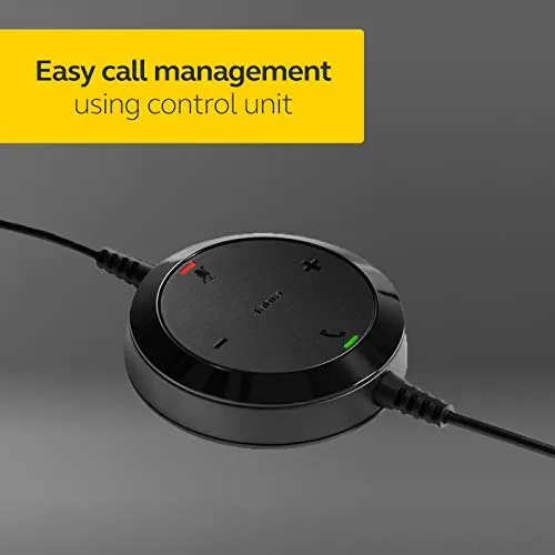 Jabra Evolve 20 UC Wired Headset, Stereo Professional Telephone Headphones for Greater Productivity, Superior Sound for