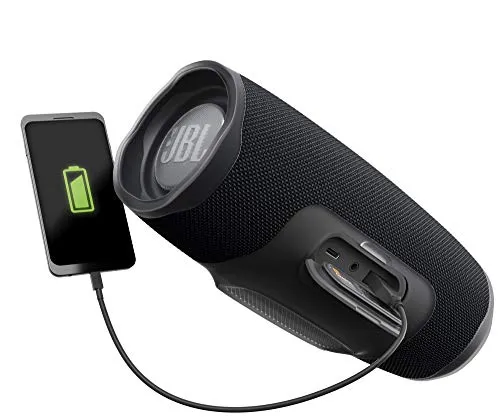 JBL Charge 4 - Waterproof Portable Bluetooth Speaker - Black Bluetooth speaker - alternate view
