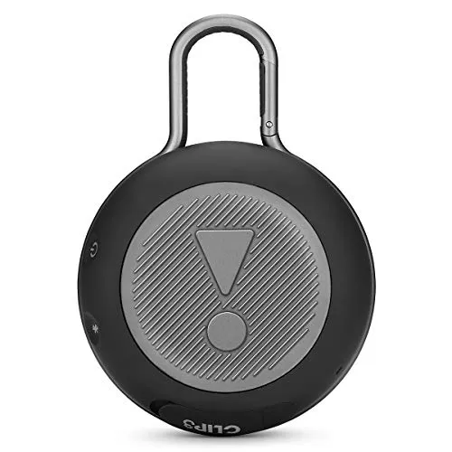 JBL Clip 3, Black - Waterproof, Durable & Portable Bluetooth Speaker - Up to 10 Hours of Play - Includes Noise-Cancelling