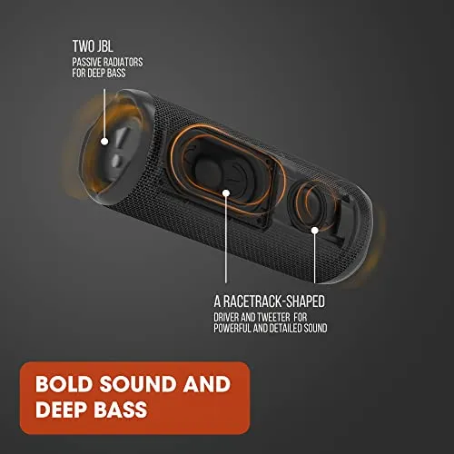 JBL Flip 6 - Portable Bluetooth Speaker, powerful sound and deep bass, IPX7 waterproof, 12 hours of playtime, JBL PartyBoost